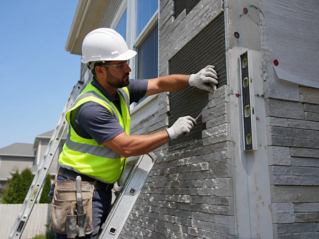 Stone Veneer Installation