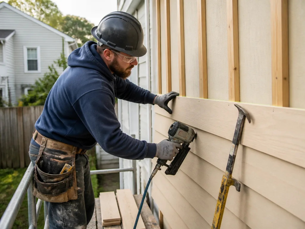 Wood Siding Installation